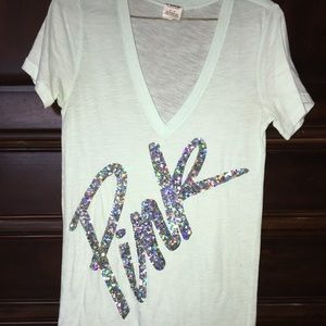 Victoria Secret - Light Blue PINK T-shirt